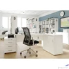 Kép 5/5 - Íróasztal íves jobboslaplábbal 160x80cm MAYAH Freedom SV-23 fehér