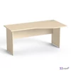 Íróasztal íves jobboslaplábbal 160x80cm MAYAH Freedom SV-23 juhar