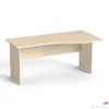 Kép 1/3 - Íróasztal íves jobboslaplábbal 160x80cm MAYAH Freedom SV-23 juhar
