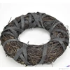 Kép 1/2 - Koszorú rőzse 24cm barna, kicsi