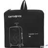 Kép 3/3 - Samsonite bőröndhuzat M foldable Luggage cover 121224/1041 Fekete