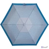 Samsonite esernyő 25' Alu Drop S 3 Sect. Manual Flat 108962/A726-Blue Dots