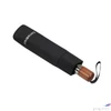 Kép 3/4 - Samsonite esernyő WOOD Classic S 3 sect. auto O/C CROOK 108978/1041 Fekete/