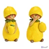 Sárga citromgyerek 11-12cm Figura kézzel festett (2-féle) 1db/ár SDGW26 tavasz nyár