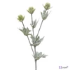 Selyemvirág - művirág 24' Iringó türkiz-fehér 13cmx12cmx67cm sdkae