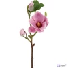 Selyemvirág művirág 65cm magnolia rózsaszín 65x15x10cm DST5 élthű túlipánfa ág