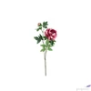 Kép 2/3 - Selyemvirág - művirág 68cm paeonia pink ciklámen 15x15x68cm SDDST5 pünközsdirózsa bimbókkal élethű