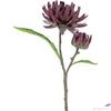 Kép 3/3 - Selyemvirág - művirág 73cm cynara lila 15x19x73cm Cynara dst25 élethű