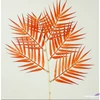 Kép 1/3 - Selyemvirág - művirág 85cm Bambusoideae rozsdás 4x23x85cm SDDST5 pálmalevél rezes-rozsdás árnyalat