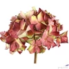Kép 1/3 - Selyemvirág művirág hortenzia Hydrangea rd L pink 63cm Holland SDDST53