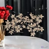 Selyemvirág művirág levél Parthenocissus arany DST25