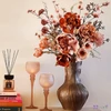 Selyemvirág művirág Magnolia Sibel narancs 72x19x13cm DST