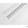 Kép 2/2 - Spirál 10 mm GBC fém, 2:1, 85 lap MultiBind 21 fehér GBC165283