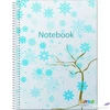 Kép 3/7 - Spirálfüzet A4 Ancor 68825 kockás 120lapos Notebook perforált lefűzhető színregiszteres lapok 2x3szín