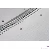 Kép 6/7 - Spirálfüzet A4 Ancor 68825 kockás 120lapos Notebook perforált lefűzhető színregiszteres lapok 2x3szín