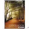 Kép 3/4 - Spirálfüzet A4+ Shkolyaryk Office Book 80lap kockás vegyes színek Irodai füzet Shkolyaryk A4-CC-080-6502K
