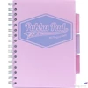 Kép 2/3 - Spirálfüzet A5 Pukka Pad pasztell Project Book 100lap vonalas Irodai füzet Pukka Pad 8631-PST