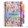 Kép 3/5 - Spirálfüzet B5 vonalas 100 lap, PUKKA PAD Project Book Bloom vegyes minta