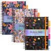 Spirálfüzet B5 vonalas 100 lap, PUKKA PAD Project Book Bloom vegyes minta