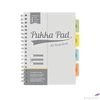 Kép 1/4 - Spirálfüzet B5 vonalas PUKKA PAD Study book, szürke