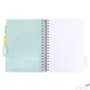 Kép 2/4 - Spirálfüzet B5 vonalas PUKKA PAD Study book, szürke