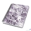 Kép 1/4 - Spirálfüzet Sigel 162x215 mm, pontrácsos, 60 lap keményfedeles, Jolie, Violet Marble