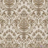 Szalvéta 33x33cm Baroque ornament cream 20db-os