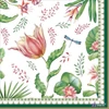Szalvéta 33x33cm Botanic Chic, 20db-os