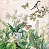 Szalvéta 33x33cm Flower garden 20db-os