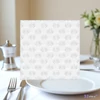 Szalvéta Ambiante Art Deco Silver White papírszalvéta 33x33cm,20db-os