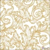 Szalvéta Ambiante Baroque Godl /White papír papírszalvéta 33x33cm,20db-os