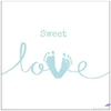 Kép 1/2 - Szalvéta Ambiante Sweet Love Boy papírszalvéta 33x33cm,20db-os