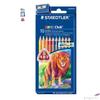 Kép 1/4 - Színes ceruza 10 Staedtler Noris Club Jumbo háromszögletű 10színű Írószerek STAEDTLER 128 NC10
