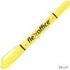 Szövegkiemelő Flexoffice HL01' 1,0/4, 0mm kétvégű sárga Írószerek FLEXOFFICE FO-HL01Y