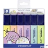 Kép 1/5 - Szövegkiemelő Staedtler Textsurfer Classic pasztell 1-5mm 6színű Írószerek STAEDTLER 364 CWP6