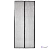 Szúnyogháló mágneses ajtóra 90x210cm HOME fekete