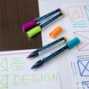 Kép 3/4 - Tábla-és flipchart marker 2-3mm, kúpos, SCHNEIDER Maxx 290 világoszöld