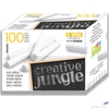 Kép 2/2 - Táblakréta 100 fehér CreativeJungle 100db/doboz Írószerek