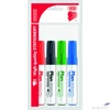 Kép 2/2 - Táblamarker ICO Whiteboard 4 színű készlet 1-3mm kerek hegyű táblafilc, flipchartmarker irodaszer
