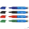 Kép 1/3 - Táblamarker készlet 4db-os cserélhető betétes,3mm, kerek. Bluering