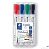 Kép 2/2 - Táblamarker Staedtler Lumocolor 351' 2mm kerek hegyű 4színű Írószerek STAEDTLER 351 WP4