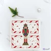 Tál Porcelán 25x25cm középen diótörővel Nutcracker Tw Porcelántál