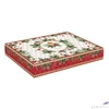 Kép 3/3 - Tál Porcelán karácsonyi 24,5x17x4,5cm, dobozbanChristmas Berries kézzel festett