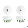 Kép 1/3 - Tál Porcelán karácsonyi 2db-os, 14x6cm, dobozban Festive Trees