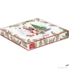 Kép 2/2 - Tálca Porcelán karácsonyi 20,5x25,5cm, Joyful Santa dobozban