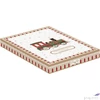 Kép 2/2 - Tálca Porcelán karácsonyi 21x16cm, Polar Express kézzel festett dobozban