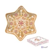 Tálca Porcelán karácsonyi 22,5cm,mézeskalács csillag forma Sweet Christmas