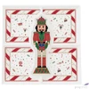 Kép 1/2 - Tál Porcelán 25x25cm középen diótörővel Nutcracker Tw Porcelántál