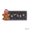 Tálca Porcelán karácsonyi 36x16cm, Gingerbread dobozban