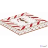 Tálca Porcelán karácsonyi 19,5cm, csillagtálca Nutcracker Twist kézzel festett dobozban